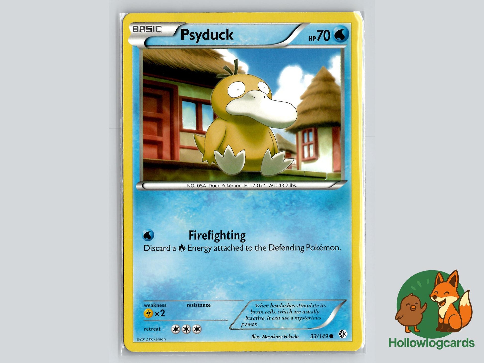 Psyduck (33/149) - Boundaries Crossed Pokémon Card