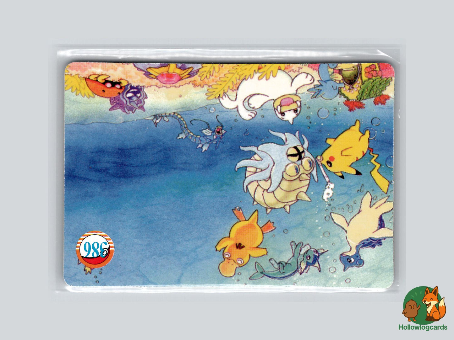 Pokemon Field [Oddish, Jigglypuff] - Vintage Japanese Vending  Bootleg - Sticker