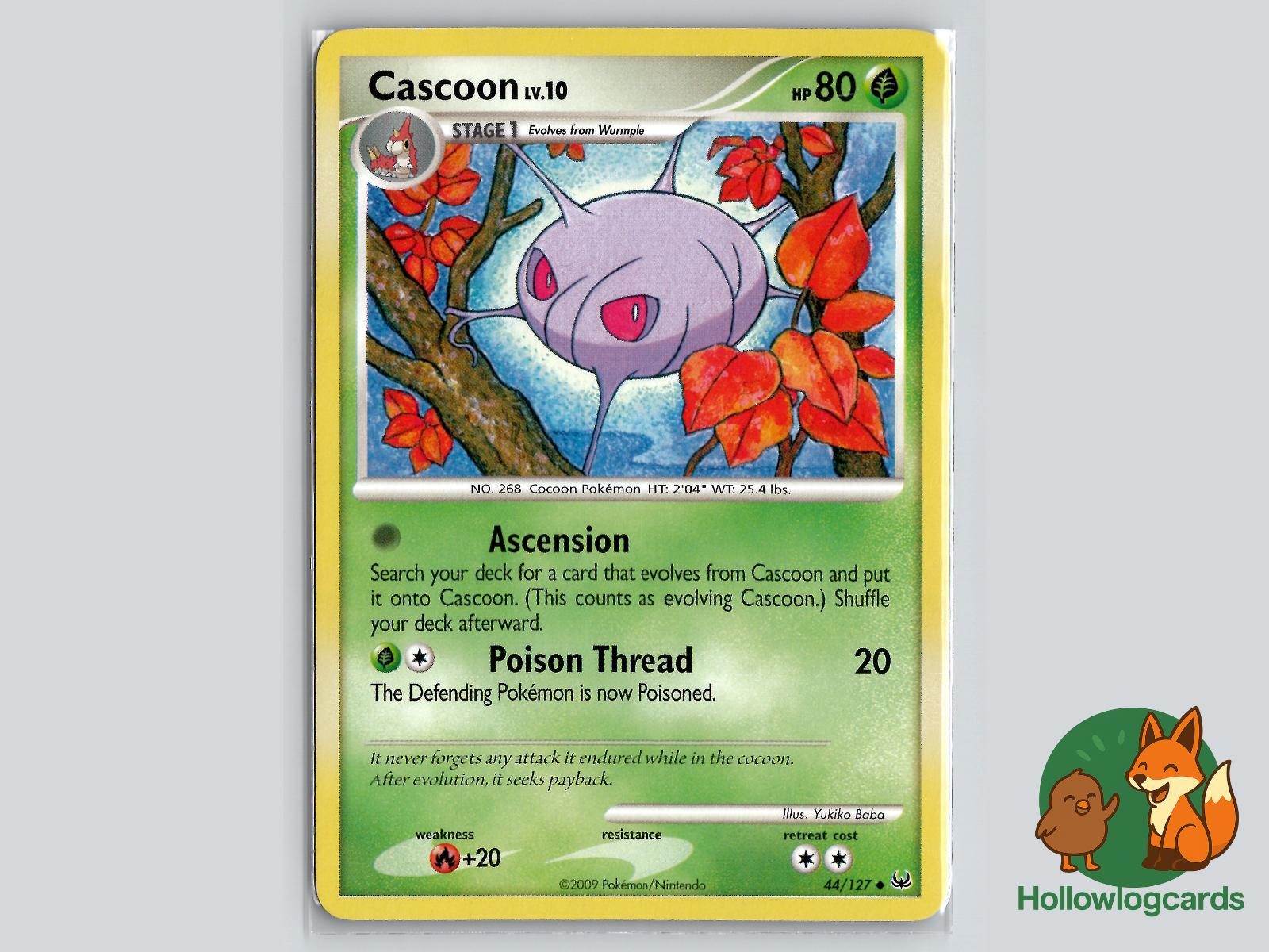 Cascoon (44/127) - Platinum Pokémon Card