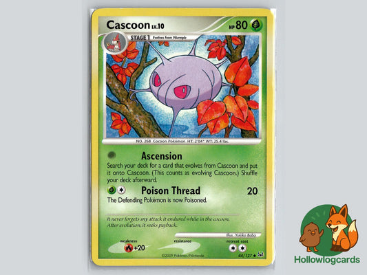 Cascoon (44/127) - Platinum Pokémon Card