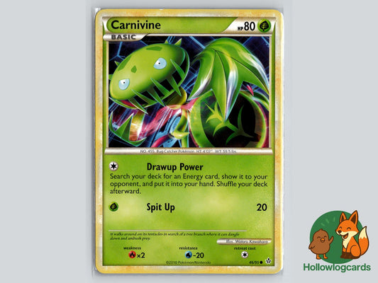 Carnivine (46/95) - Unleashed Pokémon Card