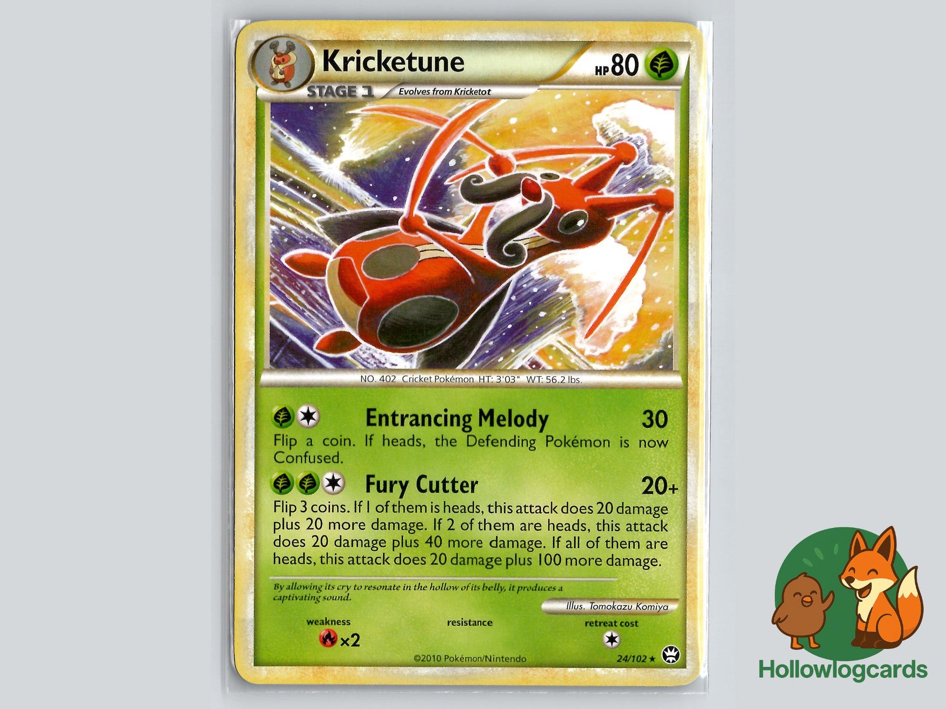 Kricketune (24/102) - Triumphant Pokémon Card