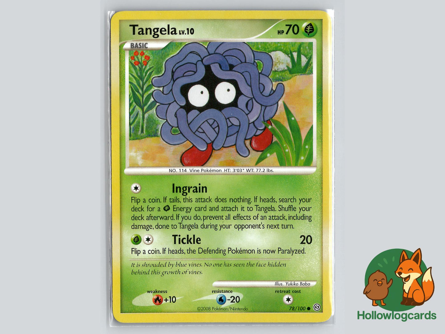 Tangela (78/100) - Stormfront Pokémon Card