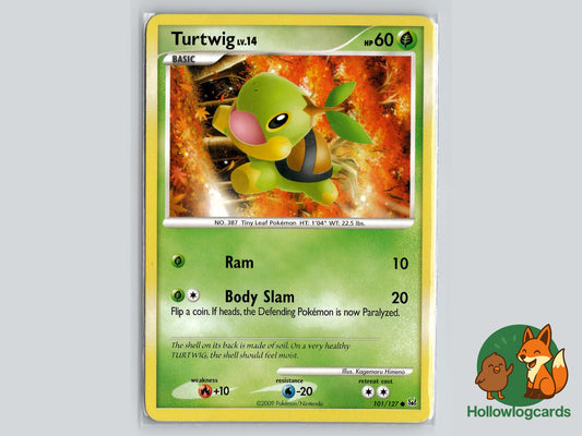 Turtwig (101/127) - Platinum Pokémon Card