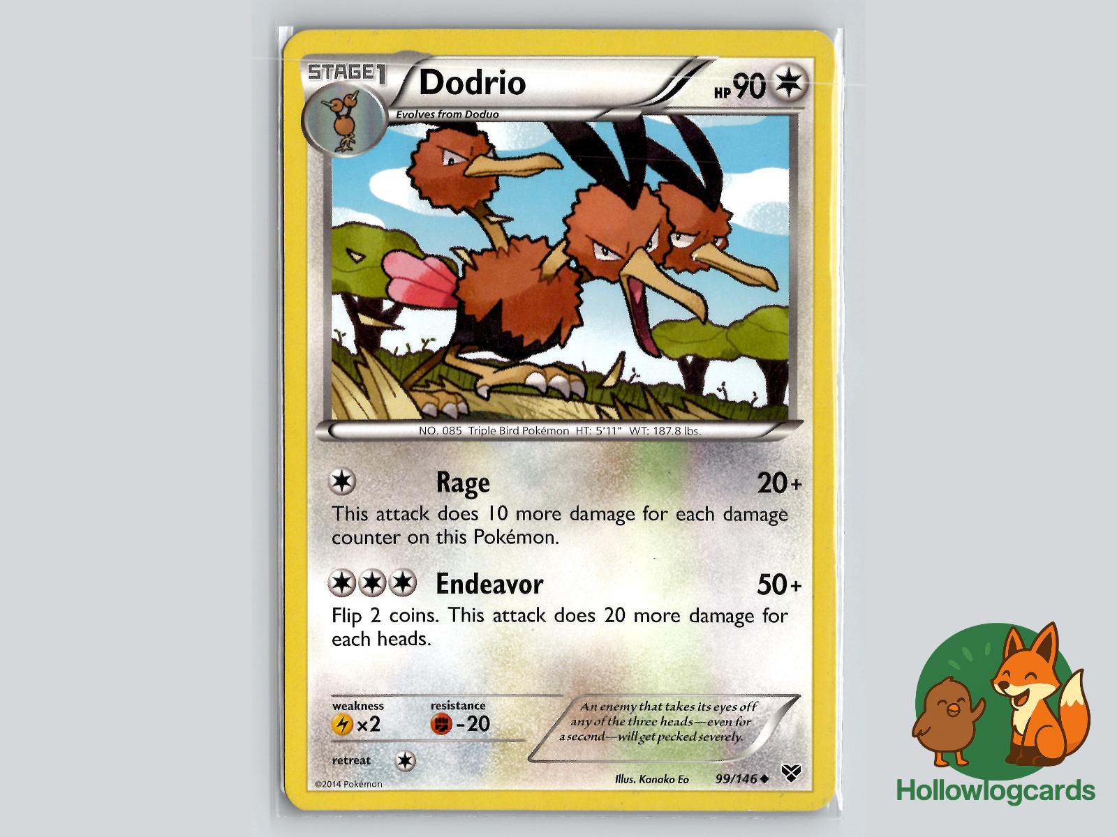 Dodrio (99/146) - XY Pokémon Card