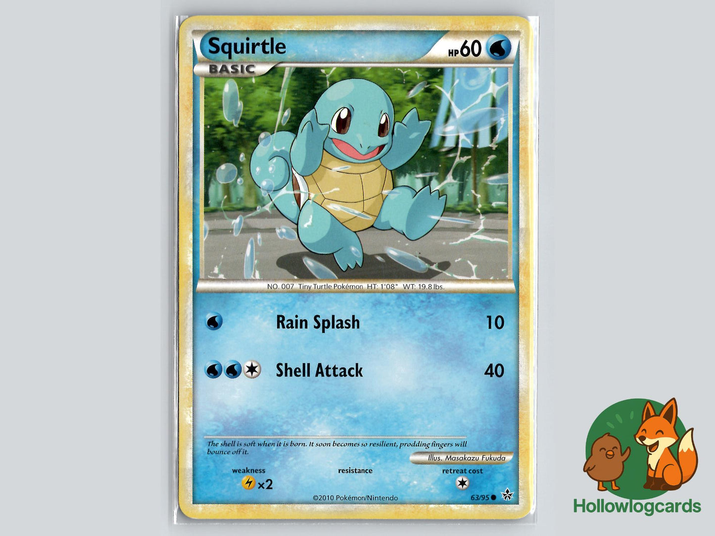 Squirtle (63/95) - Unleashed Pokémon Card