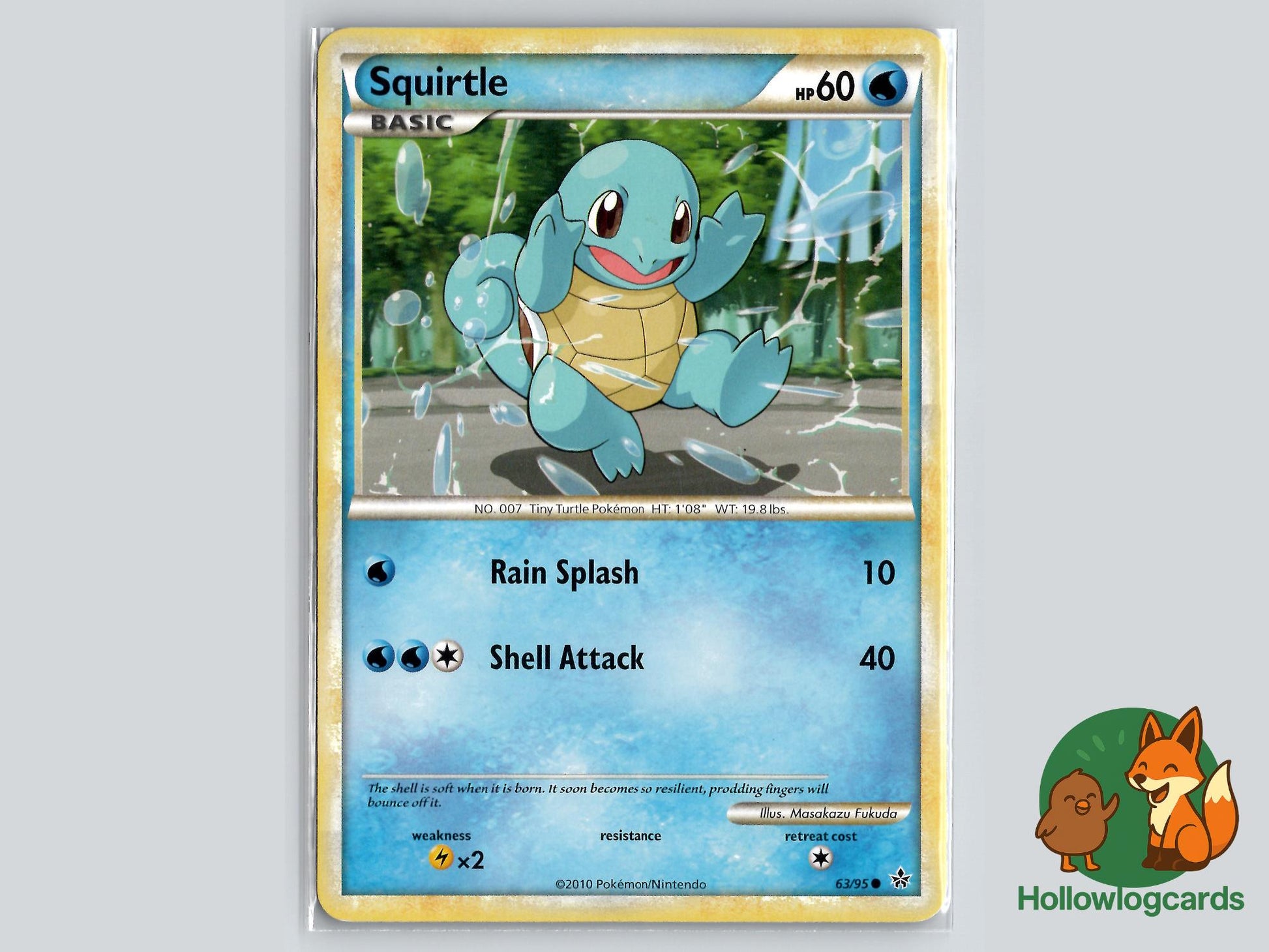 Squirtle (63/95) - Unleashed Pokémon Card