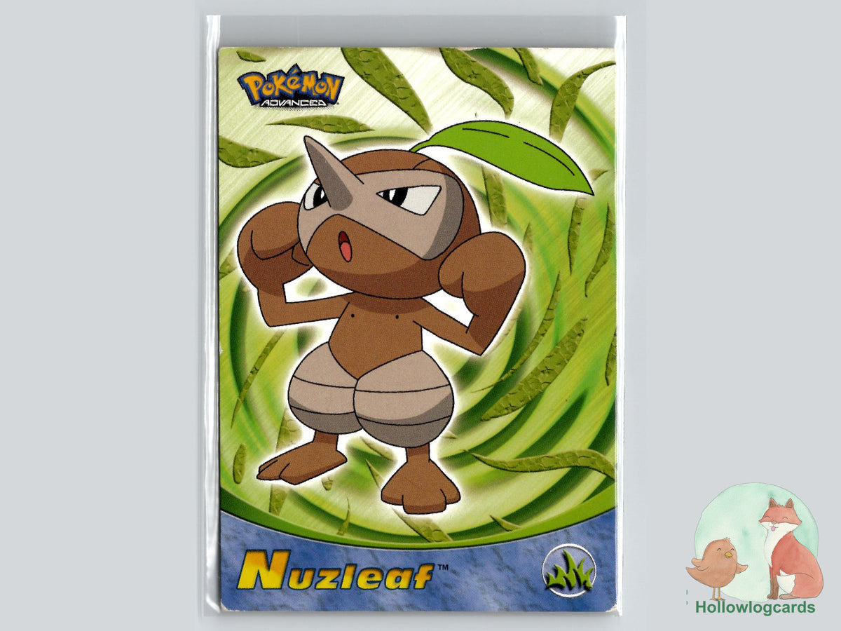 Nuzleaf - Topps Advanced Trading Cards Pokémon Card