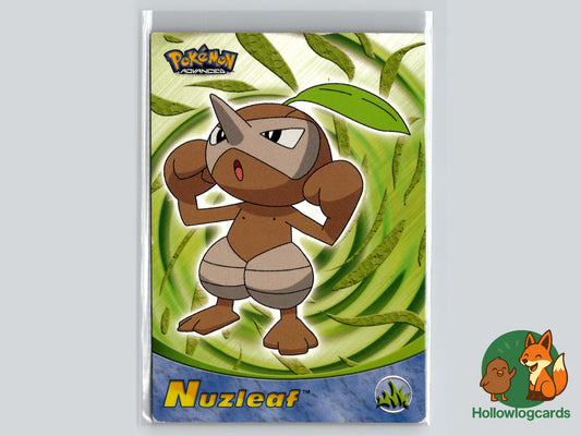 Nuzleaf - Topps Advanced Trading Cards Pokémon Card