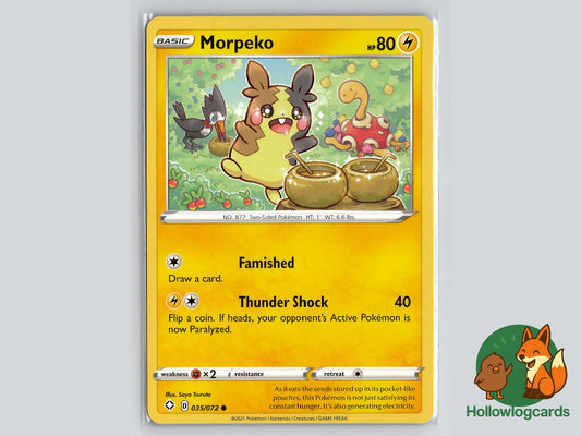 Morpeko (035/072) - Shining Fates Pokémon Card