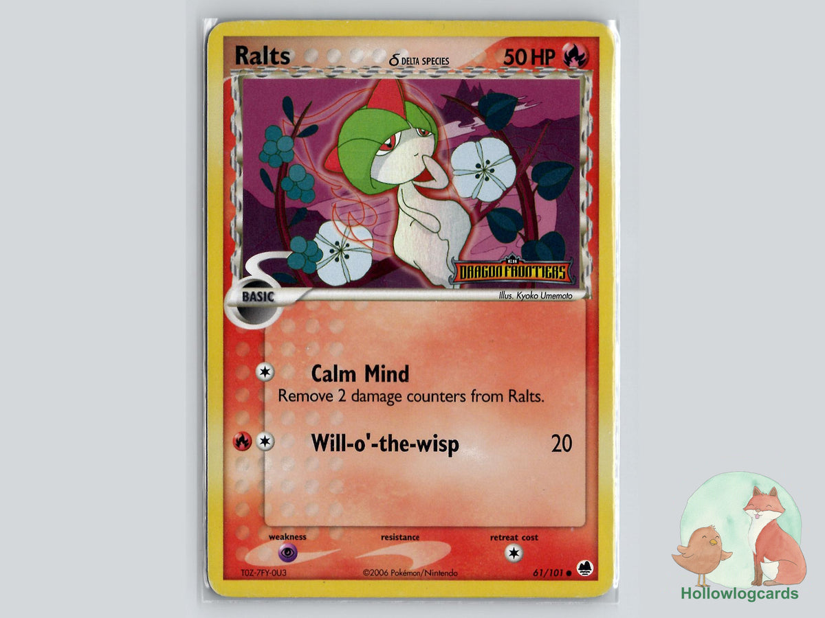 Ralts (61/101) - Dragon Frontiers Pokémon Card