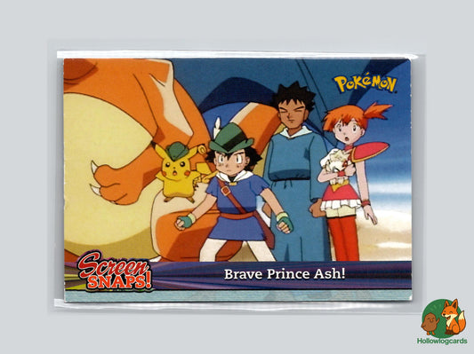 Brave Prince Ash! [Pikachu Togepi] - Topps Johto League Champions Trading Cards Pokémon Card