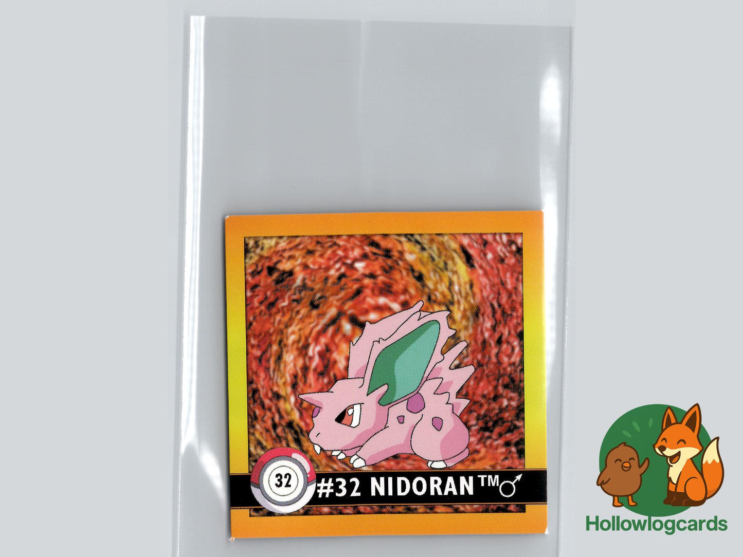 Nidoran M - Topps Trading Cards Series 1 Pokémon Card