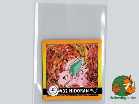 Nidoran M - Topps Trading Cards Series 1 Pokémon Card