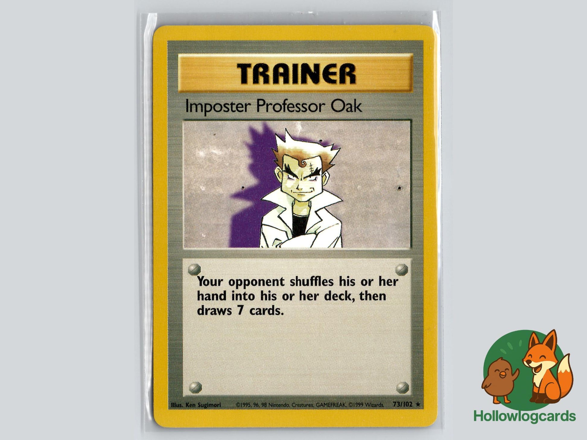 Imposter Professor Oak (73/102) - Base Pokémon Card