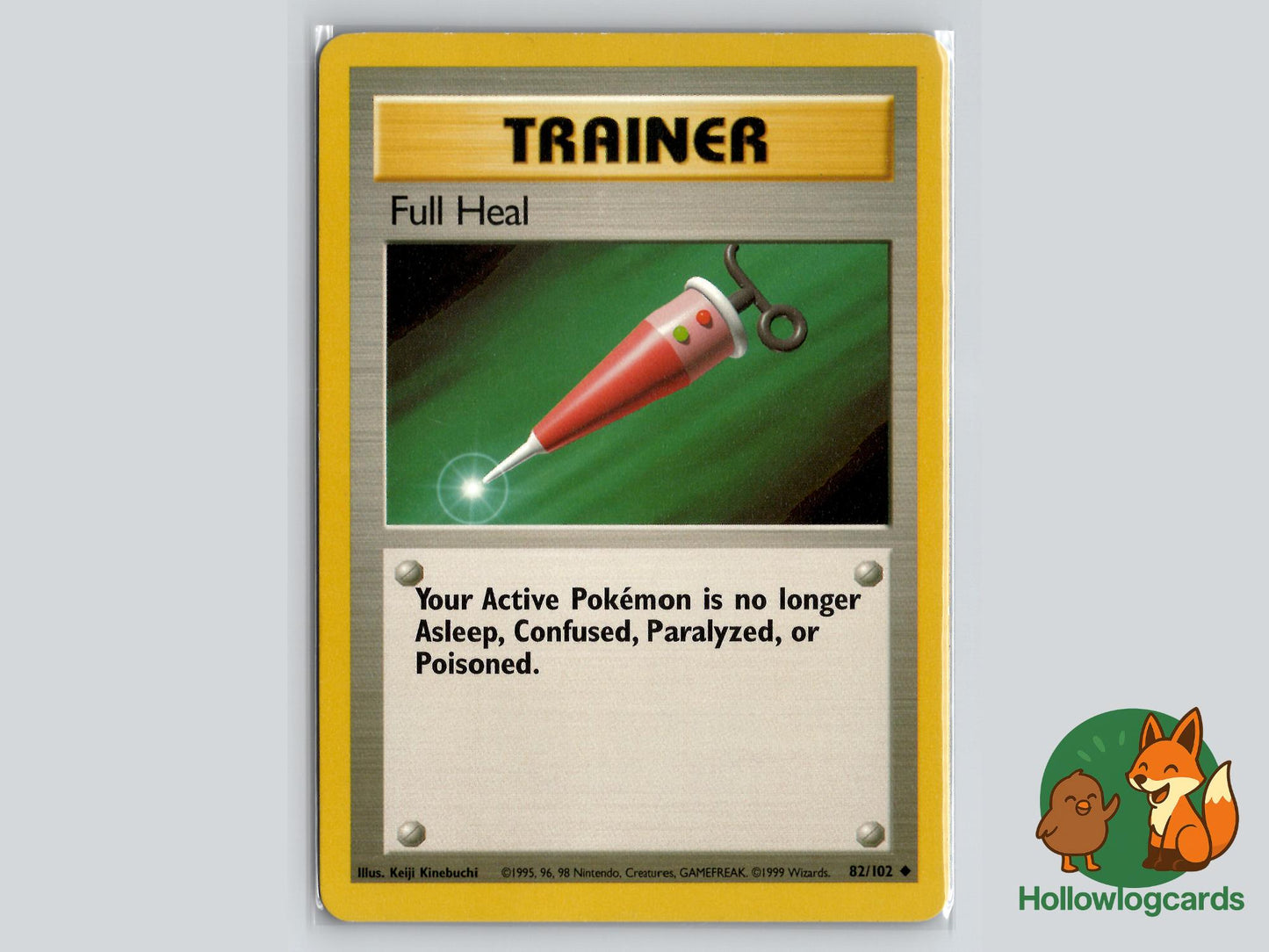Full Heal (82/102) - Base Pokémon Card