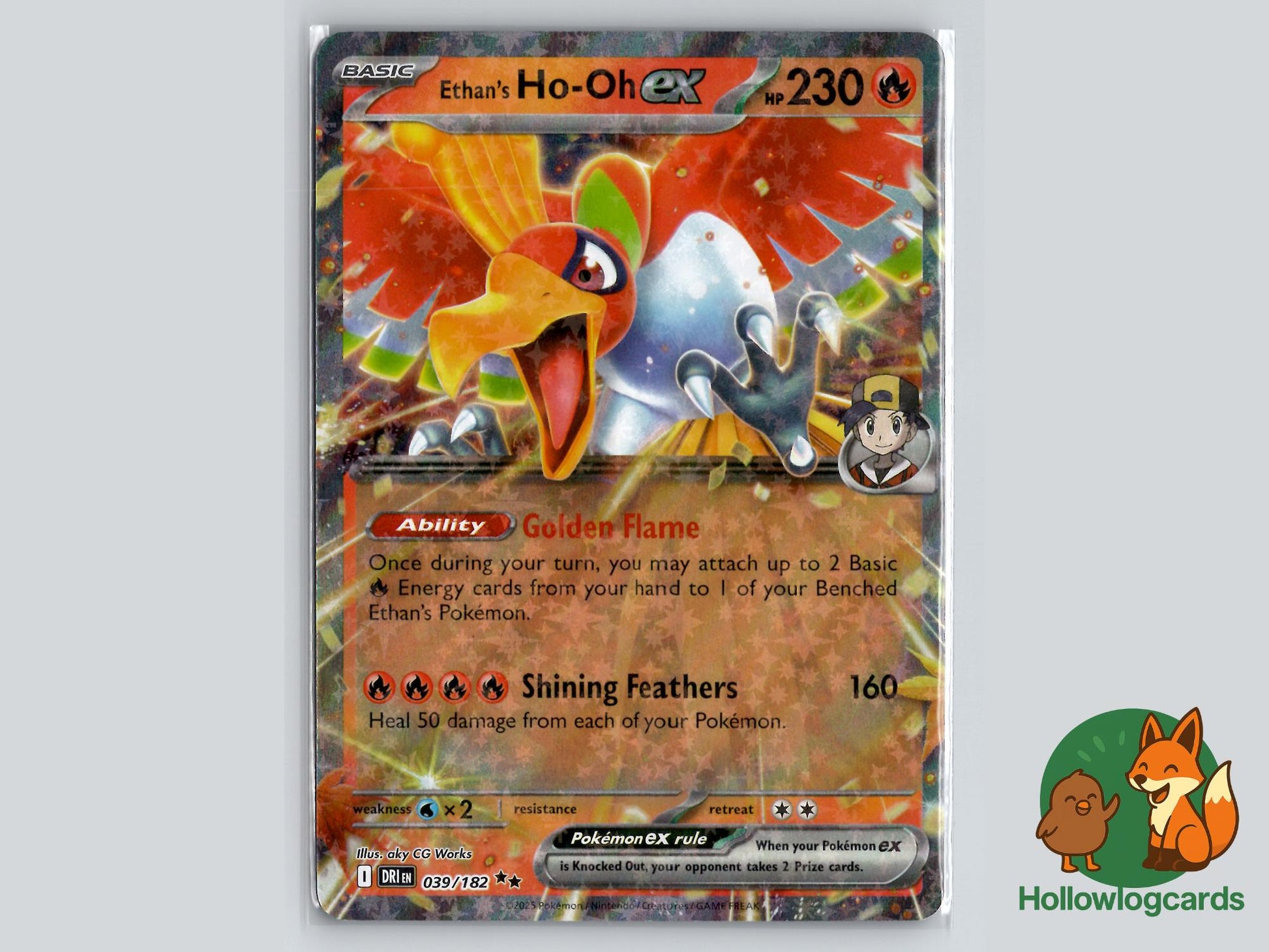 Ethan's Ho (039/182) - Destined Rivals Pokémon Card