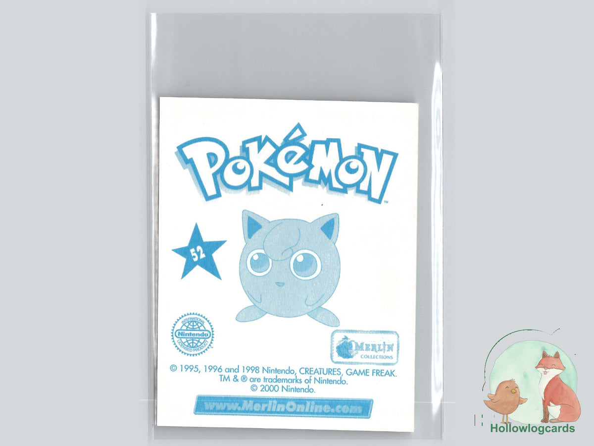 Ash Ketchum - Merlin Pokémon Sticker - Series 2 - HP