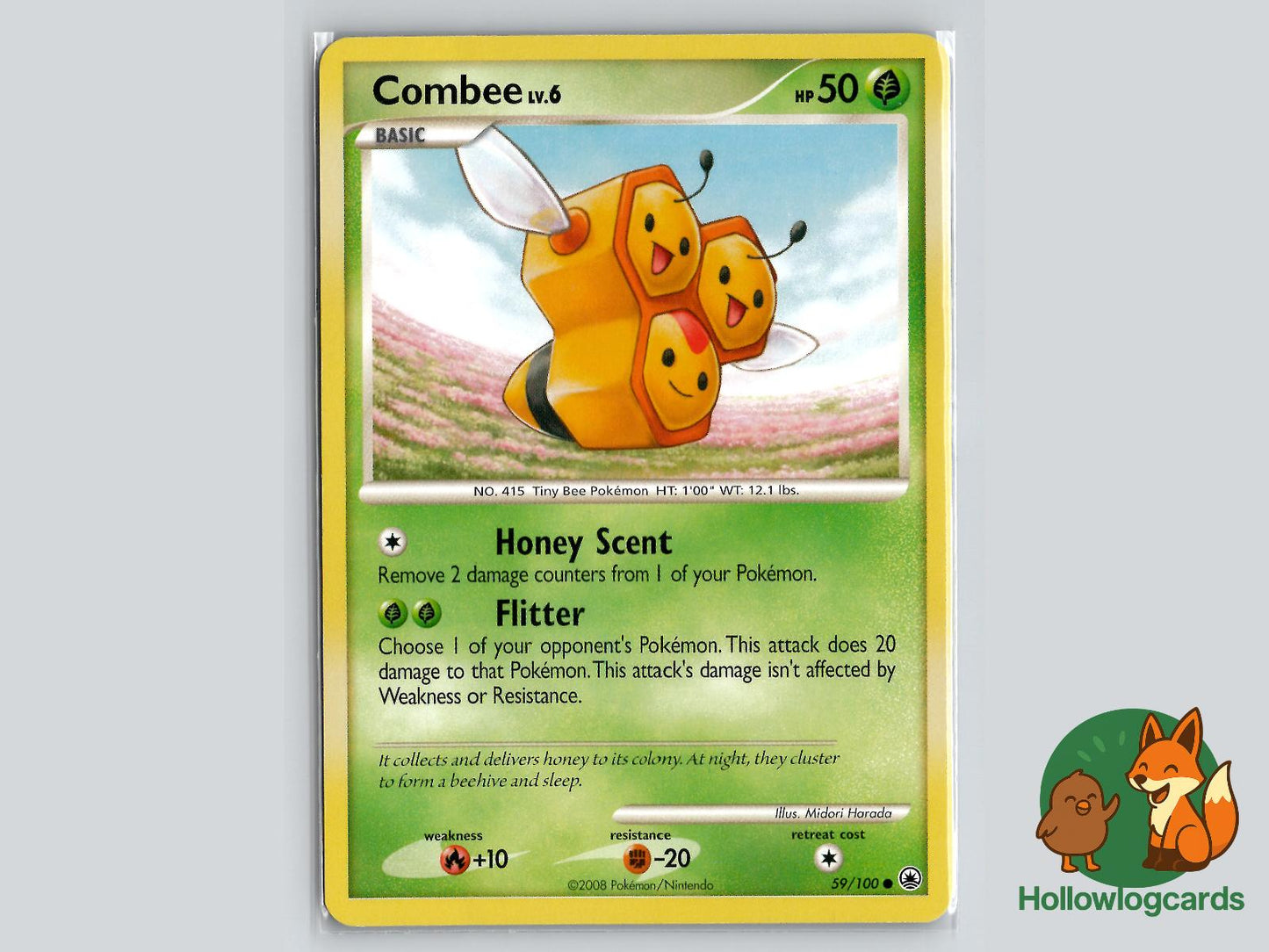 Combee (59/100) - Majestic Dawn Pokémon Card