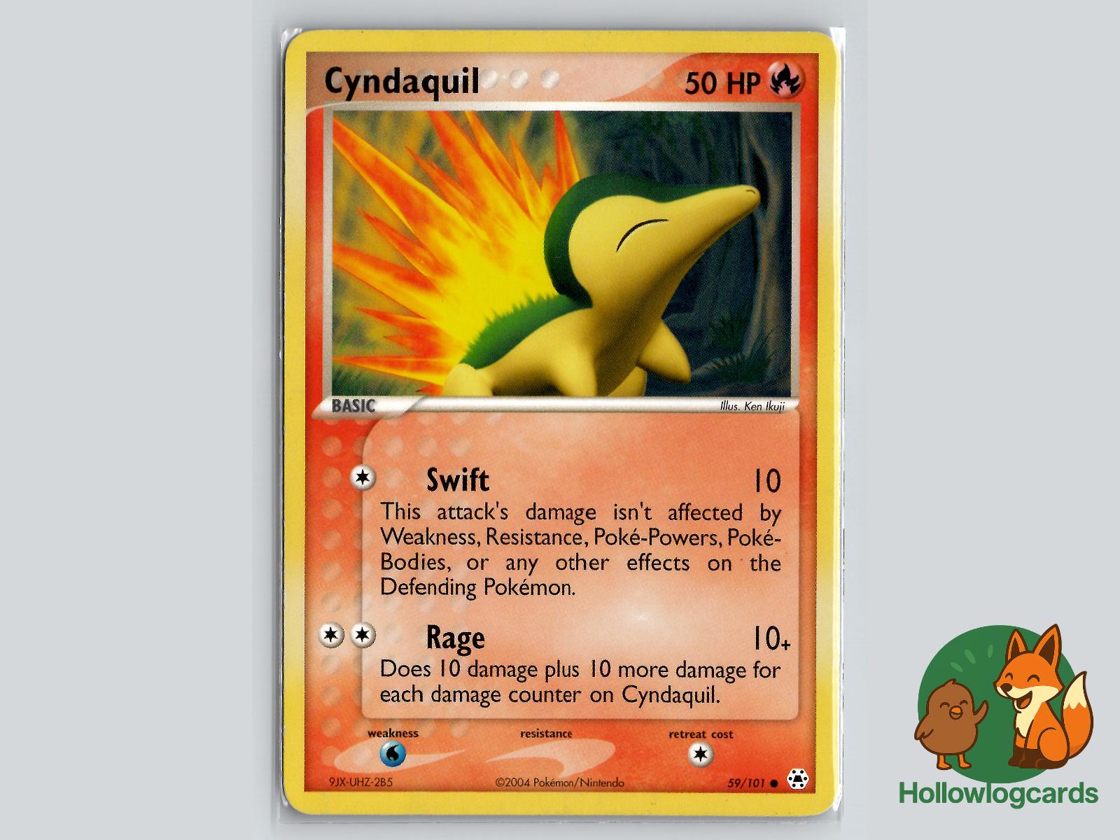 Cyndaquil (59/101) - Hidden Legends Pokémon Card