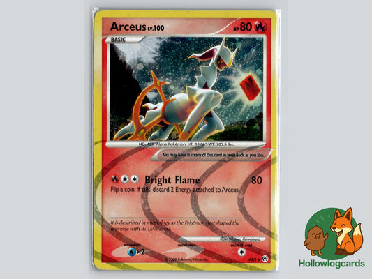 Arceus (AR3) - Arceus Pokémon Card