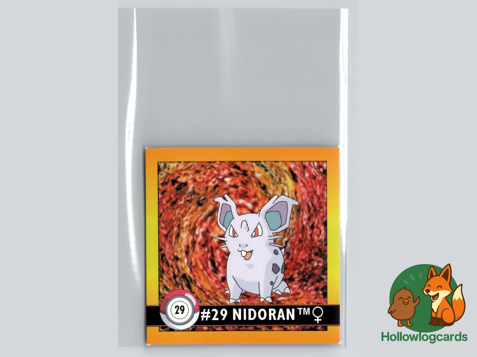Nodoran F - Topps Trading Cards Series 1 Pokémon Card