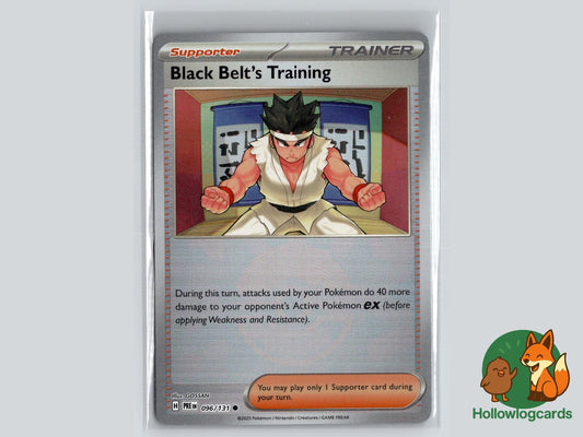Black Belt's Training (096/131) - Prismatic Evolutions Pokémon Card