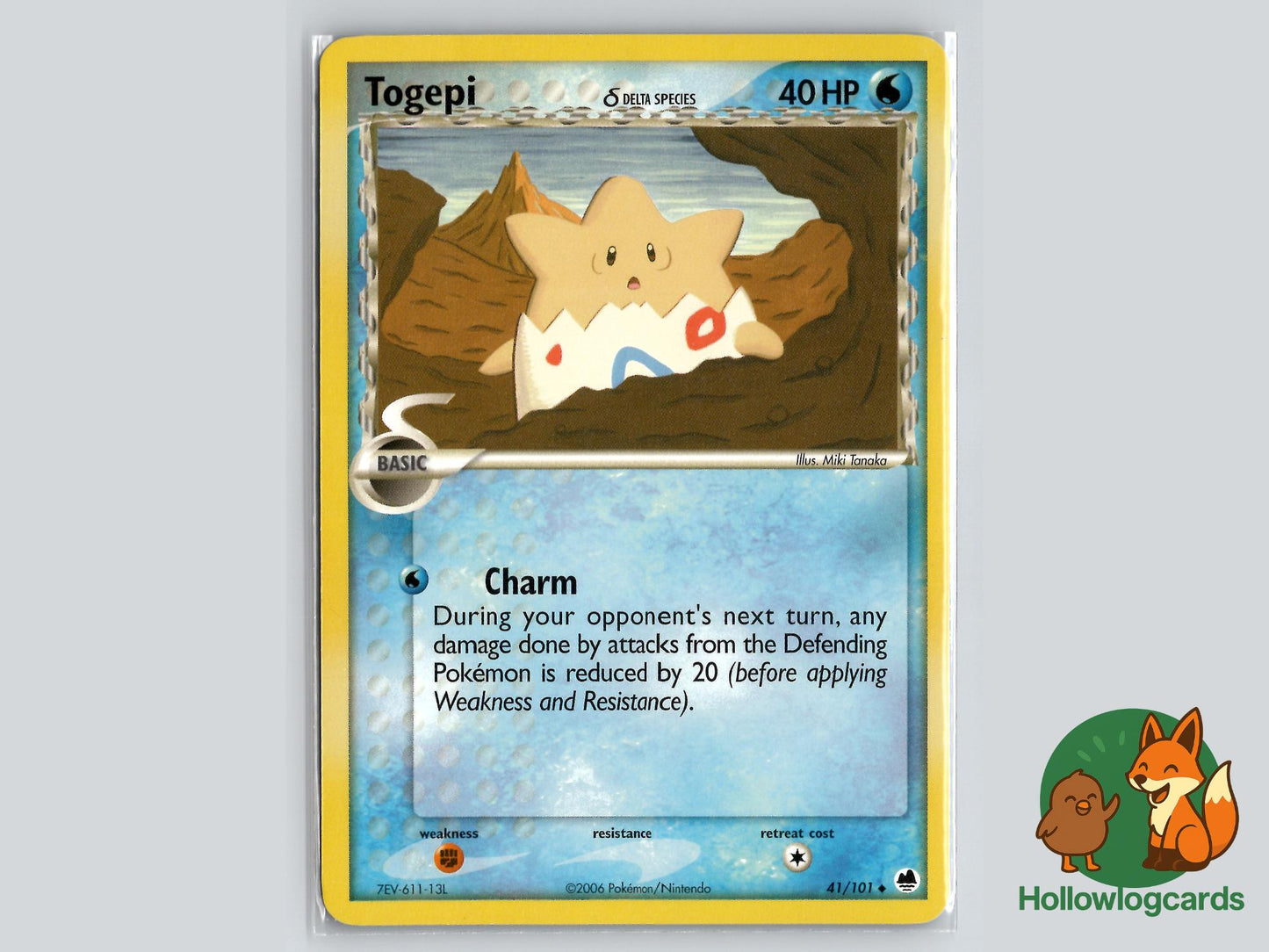 Togepi (41/101) - Dragon Frontiers Pokémon Card