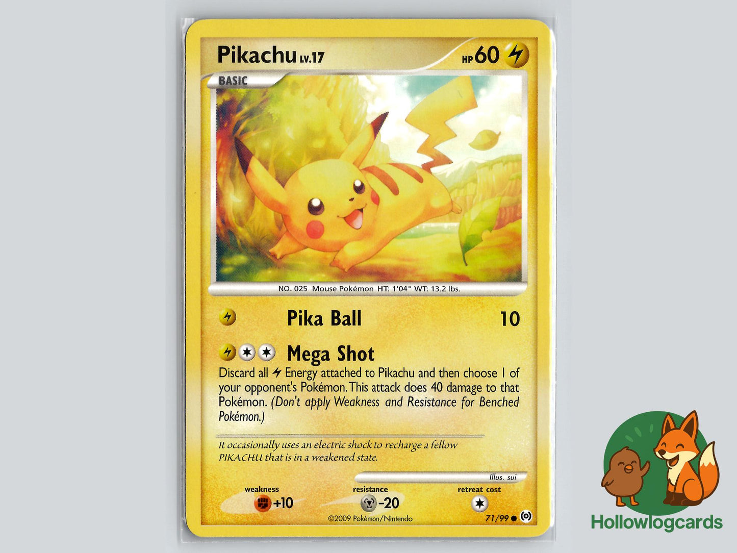 Pikachu (71/99) - Arceus Pokémon Card