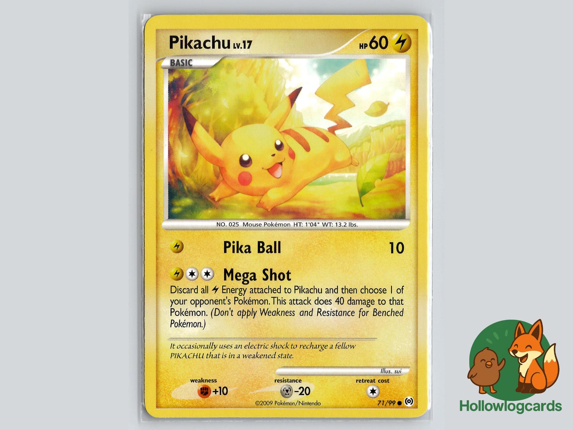 Pikachu (71/99) - Arceus Pokémon Card
