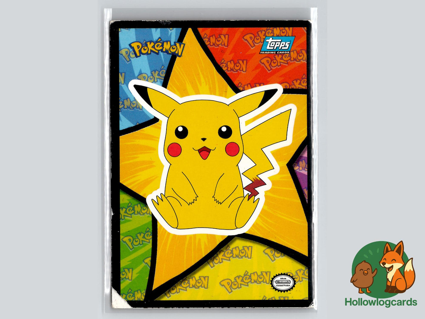 Pikachu - Topps The First Movie Trading Cards Pokémon Card