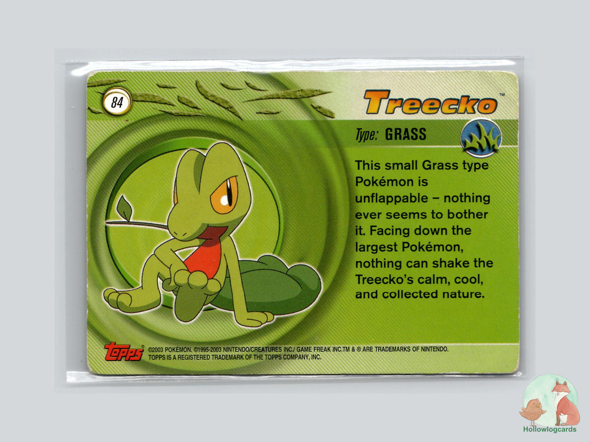 Treecko (#84) - Topps Advanced Trading Cards