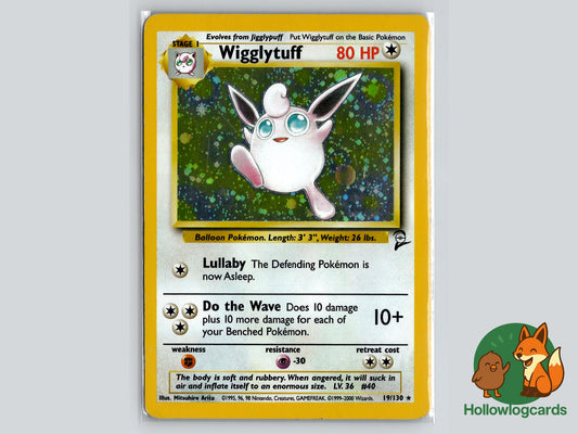 Wigglytuff (19/130) - Base Set 2 Pokémon Card