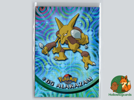 Alakazam - Topps Trading Cards Series 1 Pokémon Card