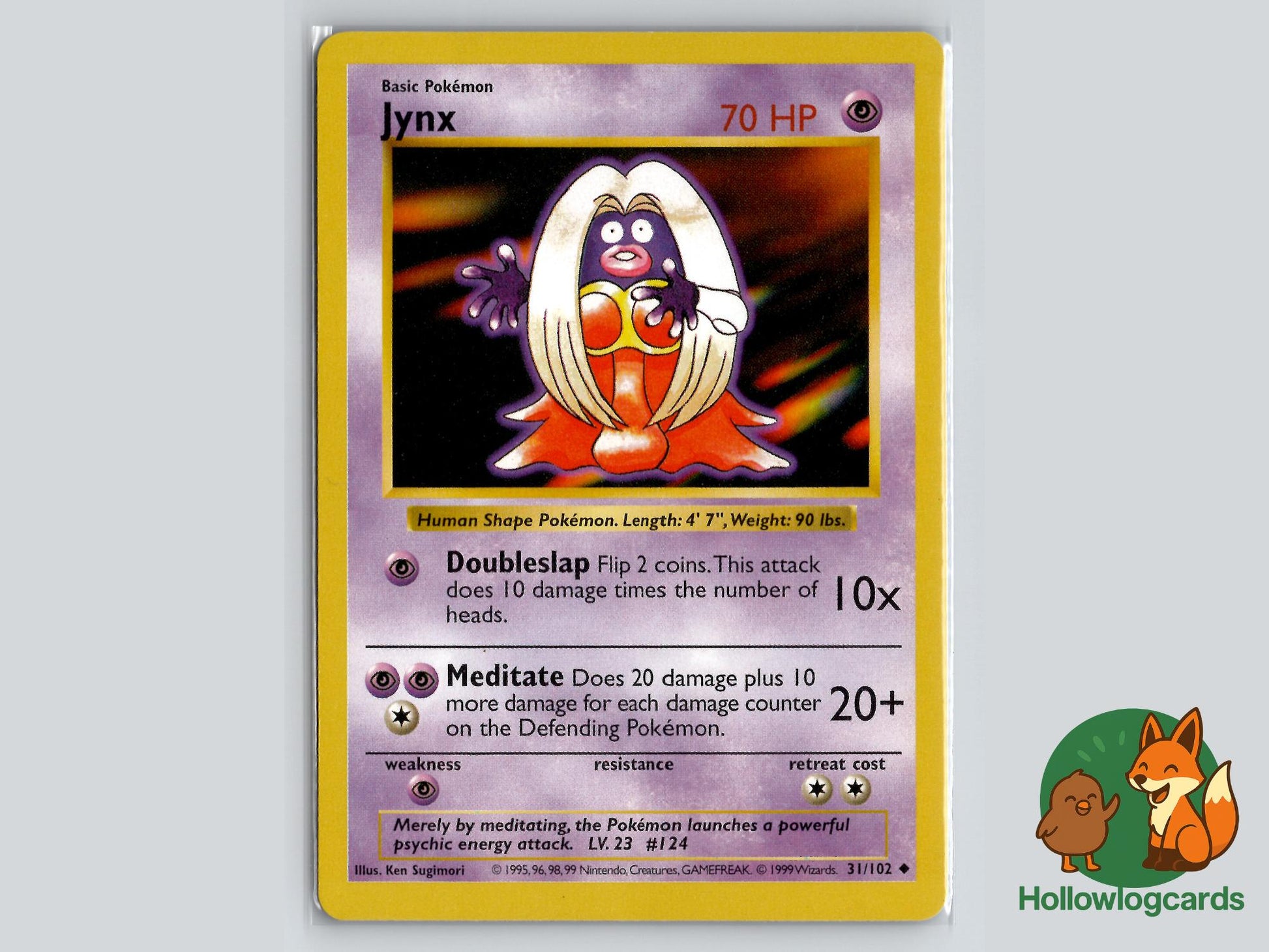 Jynx (31/102) - Base Pokémon Card