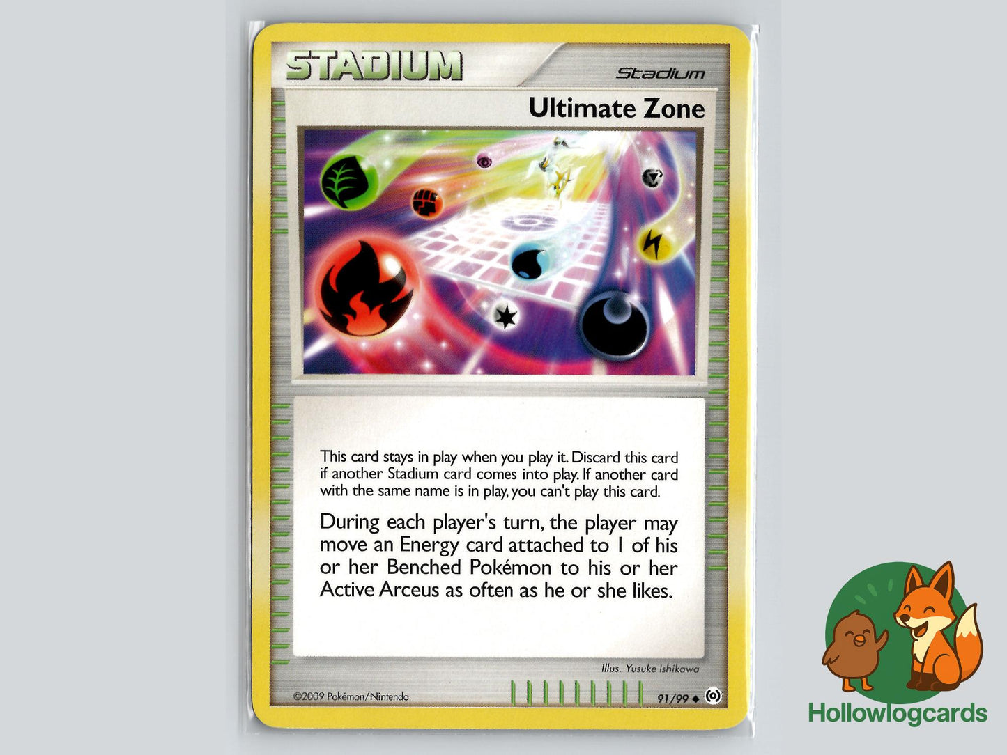 Ultimate Zone (91/99) - Arceus Pokémon Card