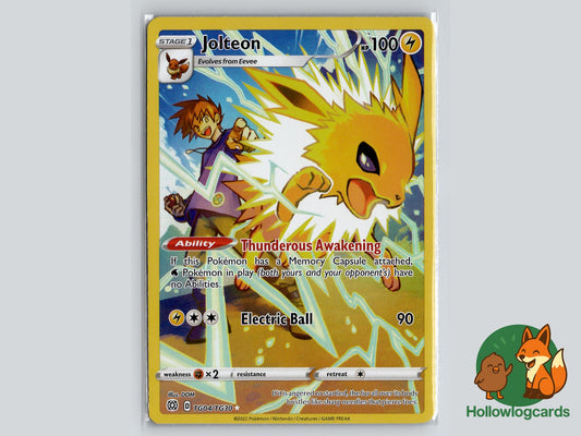 Jolteon (TG04/TG30) - Brilliant Stars Trainer Gallery Pokémon Card
