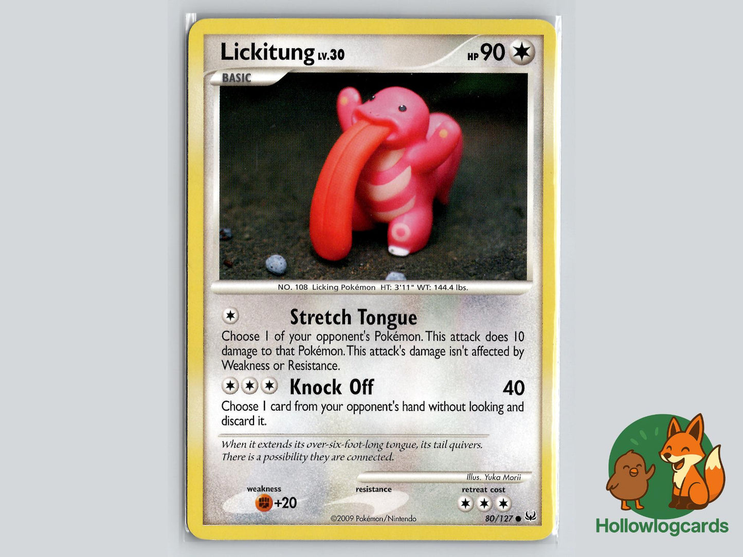 Lickitung (80/127) - Platinum Pokémon Card