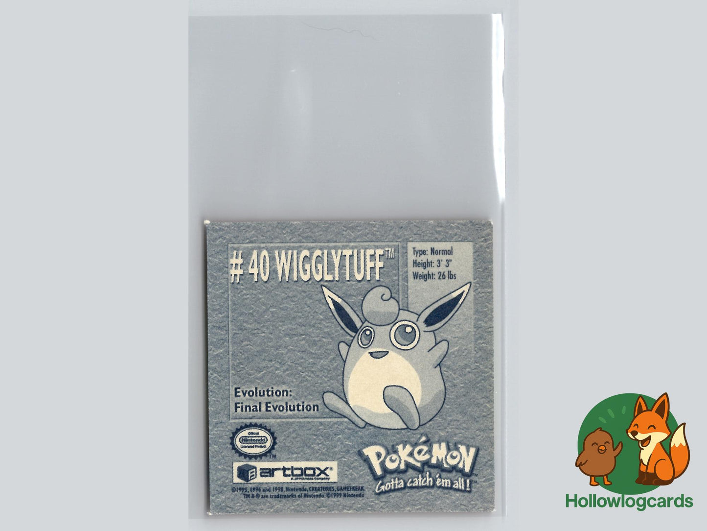 Wigglytuff - Artbox Sticker