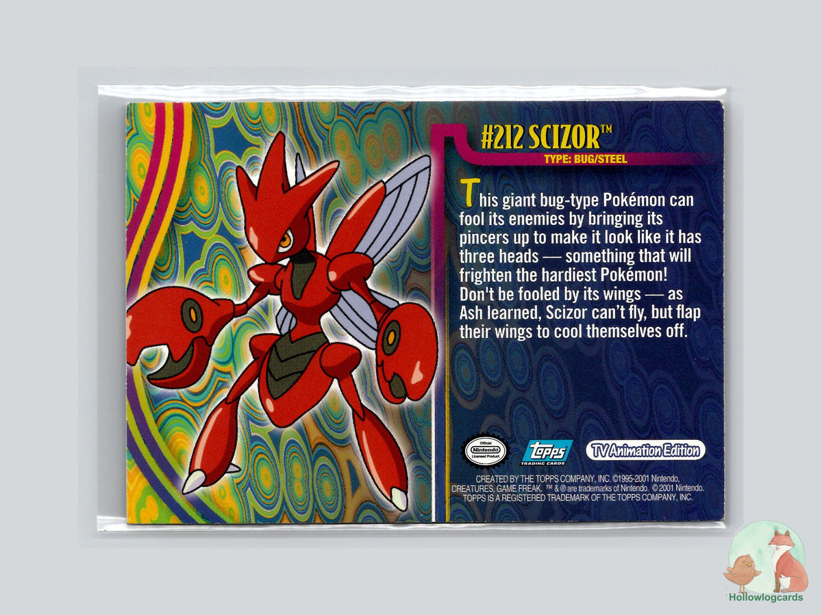 Scizor (#14) - Topps Johto League Champions Trading Cards