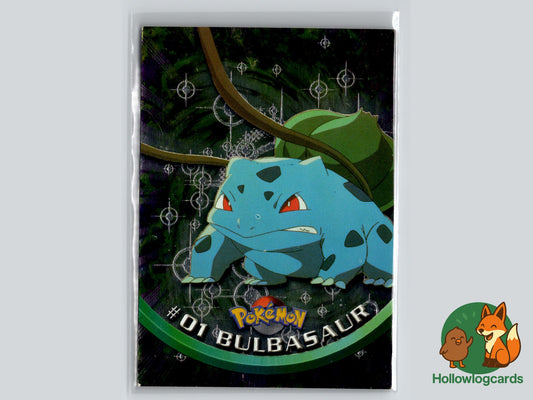 Bulbasaur - Topps Trading Cards Series 1 Pokémon Card