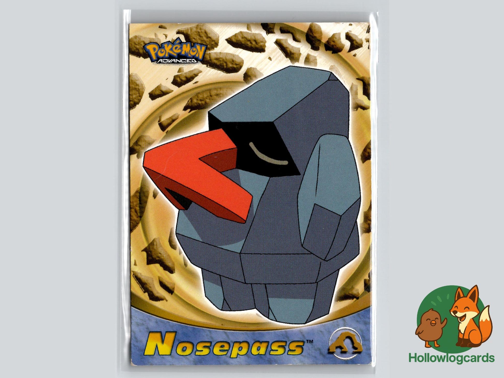 Nosepass - Topps Advanced  Pokémon Card