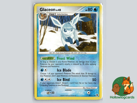 Glaceon (41/111) - Rising Rivals Pokémon Card