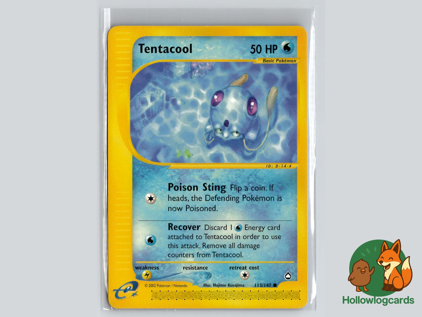 Tentacool (113/147) - Aquapolis Pokémon Card