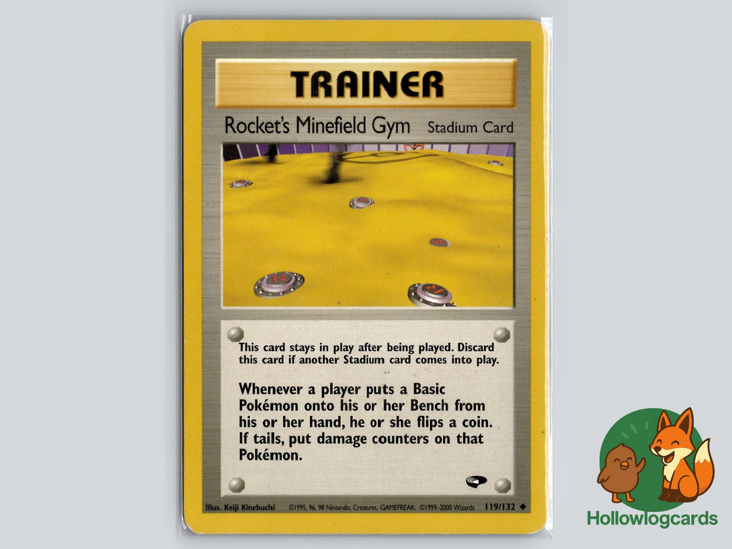 Rocket's Minefield Gym (119/132) - Gym Challenge Pokémon Card