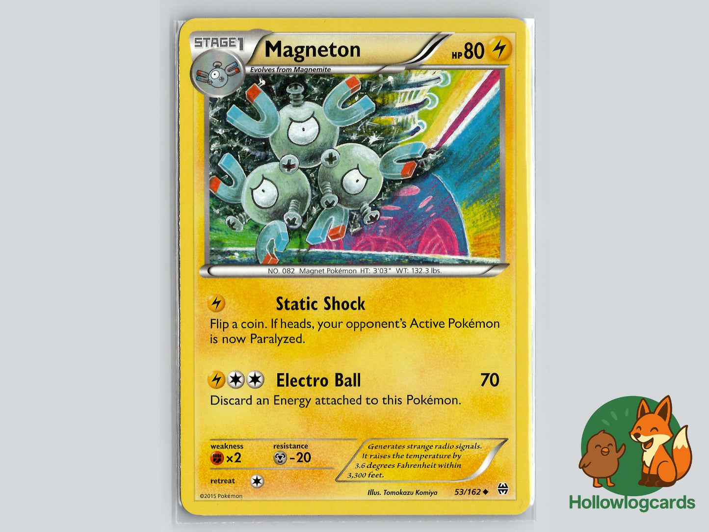 Magneton (53/162) - BREAKthrough Pokémon Card