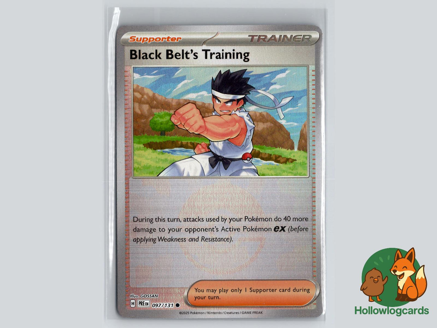 Black Belt's Training (097/131) - Prismatic Evolutions Pokémon Card