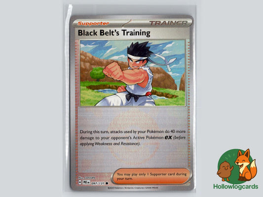 Black Belt's Training (097/131) - Prismatic Evolutions Pokémon Card