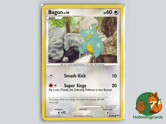 Bagon (52/99) - Arceus Pokémon Card