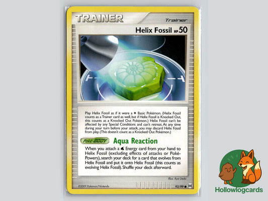 Helix Fossil (93/99) - Arceus Pokémon Card